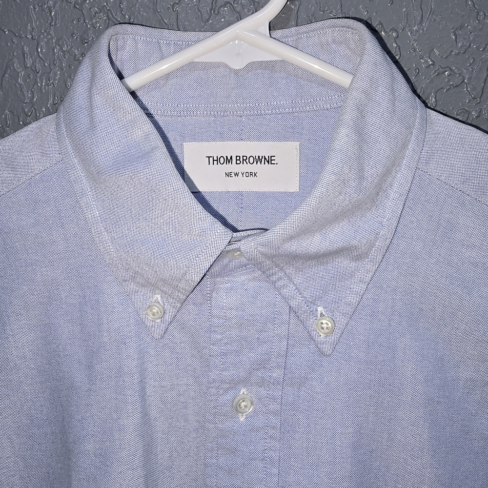 Thom Browne Button-Down Oxford Shirt